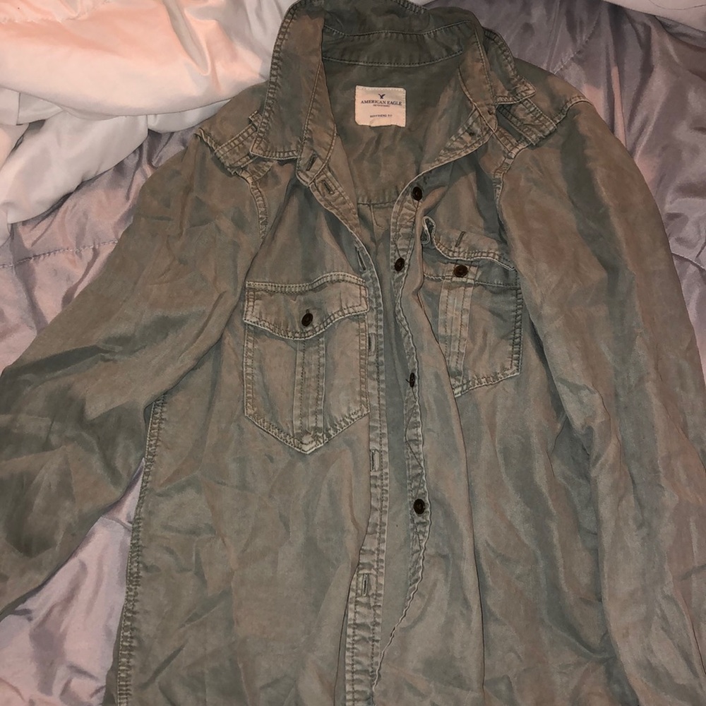 Green flannel